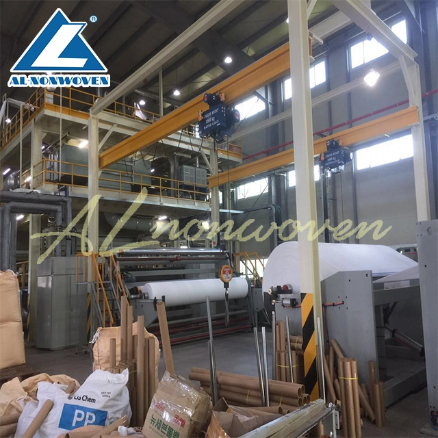 Aolong Durable Water Proof Ss/SMS/SMMS Model Nonwoven Fabric Making Machine