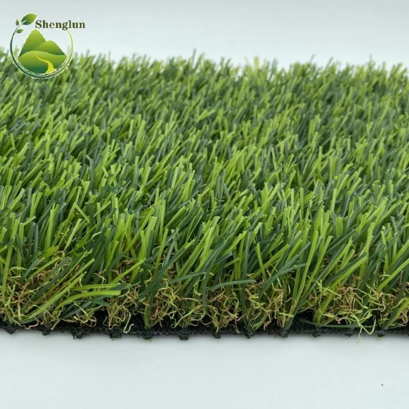 Super Hot Item Hpg-6201 for Landscaping/Garden Decoration Garden Grass Tiles High Quality Artificial Grass Tile