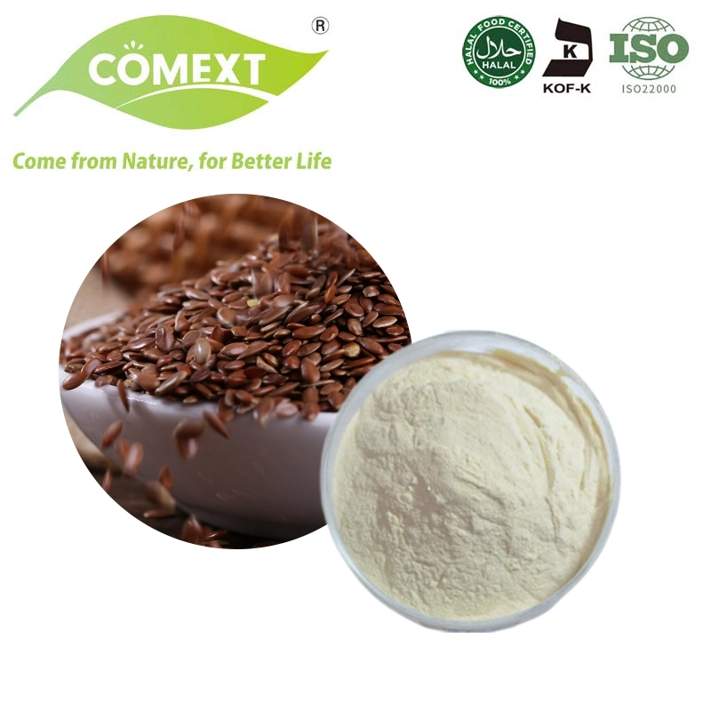 Fabricante Comext fornecer pó de proteína padrão Gold de flaxseed