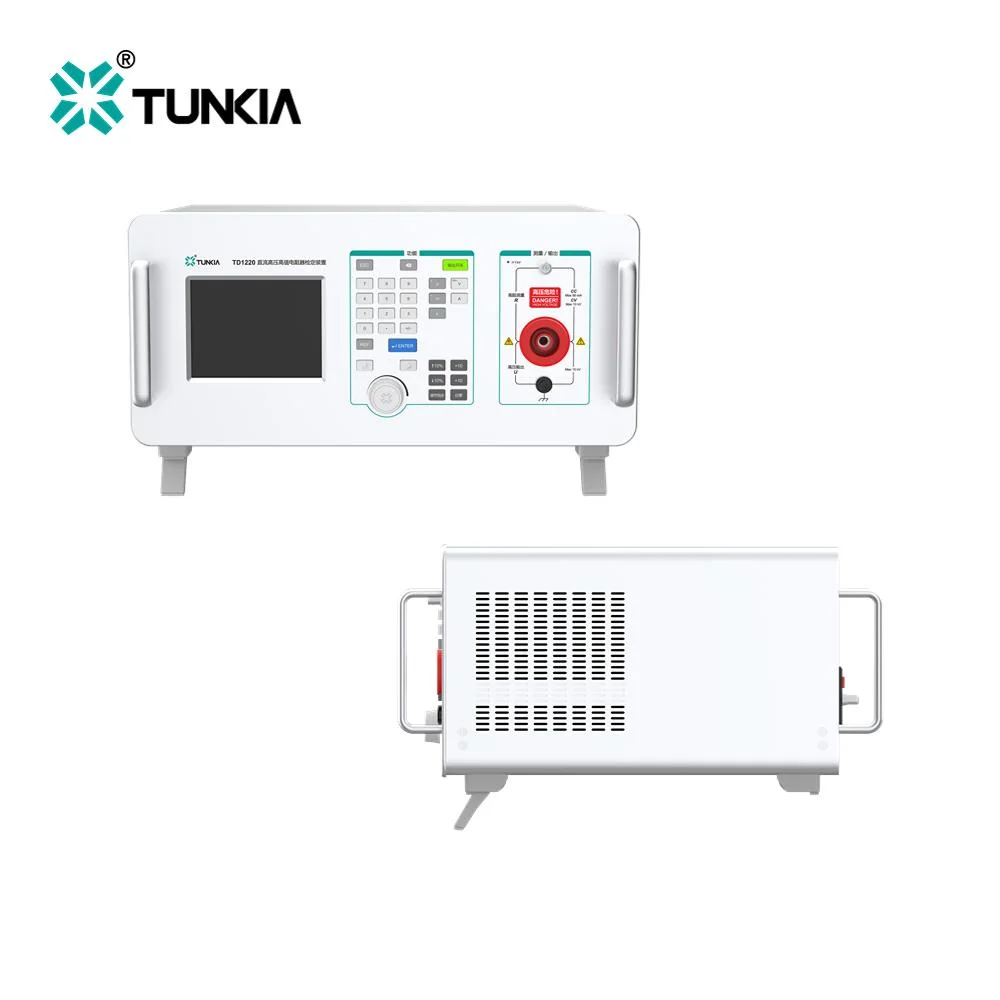 Equipamento de teste de alta tensão DC TD1220 e resistência de valor elevado Equipamento de teste