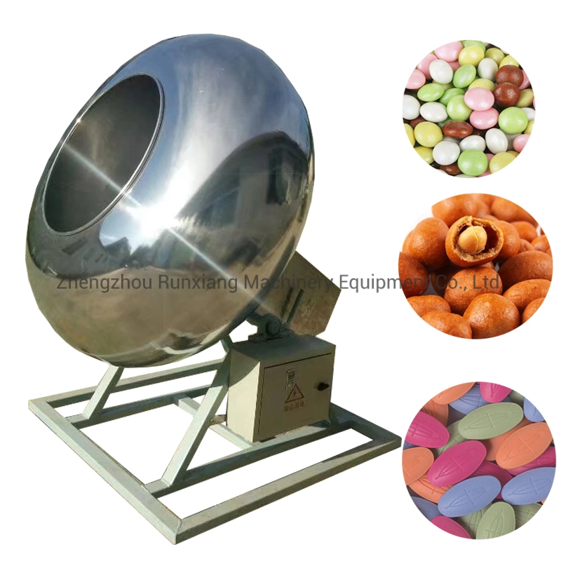 Automatic Film Coating Machine for Tablet Pills Sugar Candy Factory Price