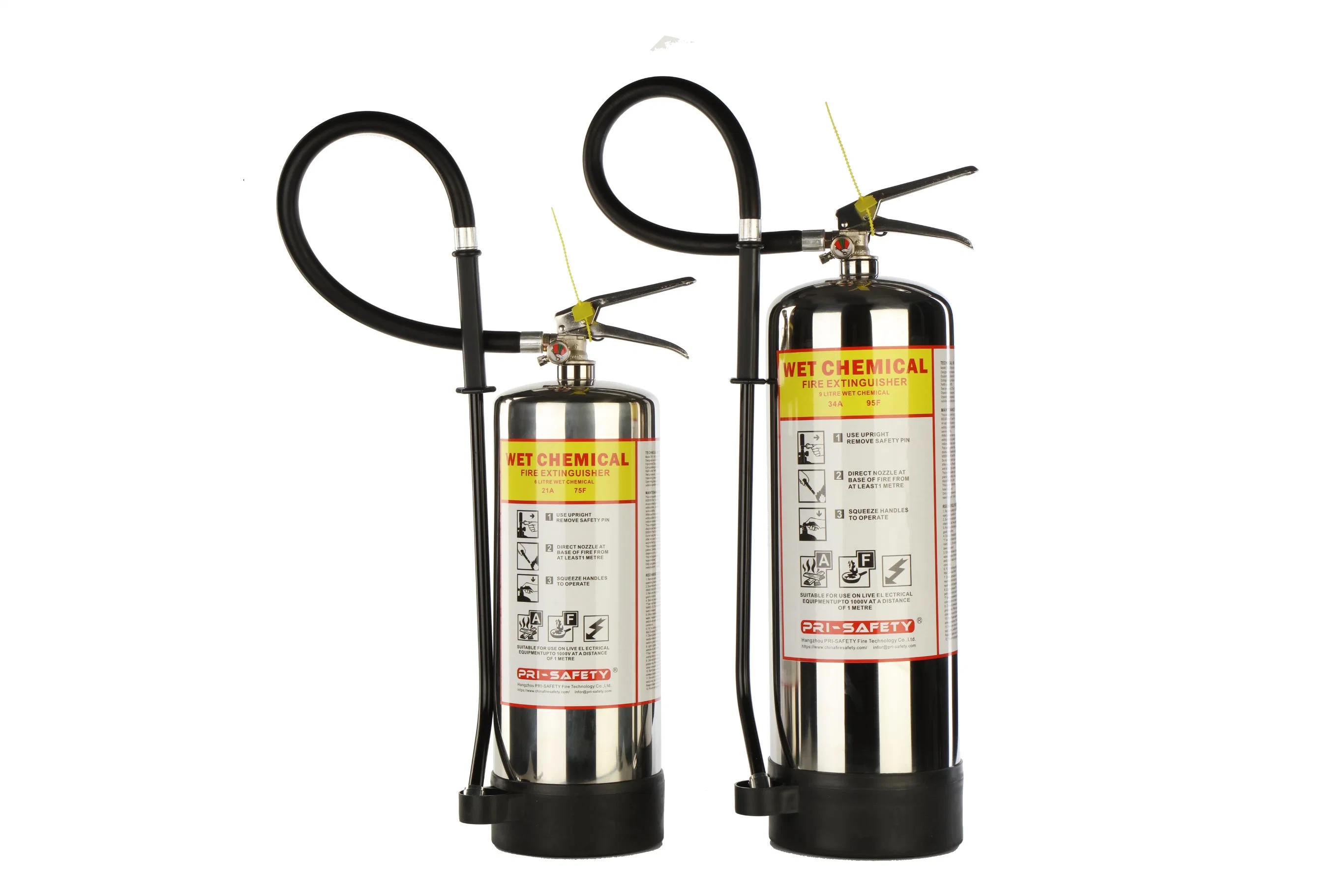 Extincteur à incendie en acier inoxydable de haute qualité 1 kg, 2 kg, 6 kg, 9 kg, 12 kg, poudre sèche, mousse AFFF, F500, Coldfire, Incendie Ade2000, extincteur à feu