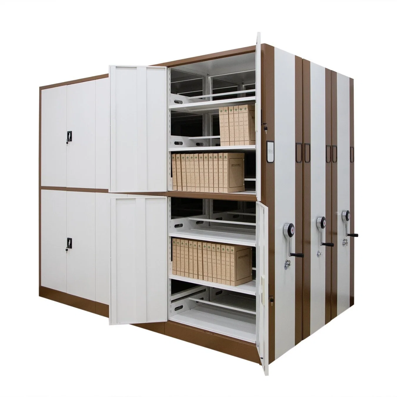 High Density Storage Cabinet Library Mobile Shelving