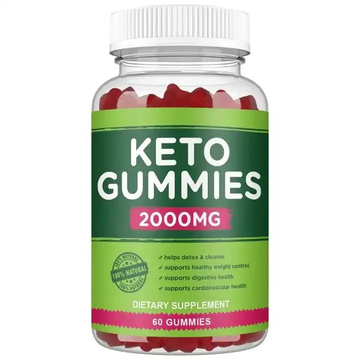 Keto perda de peso Gummies, queimador de gordura, suplemento de supressão de apetite 60 Gummies