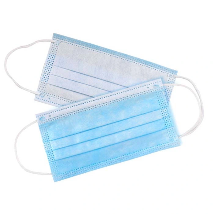 Protective Disposable Blue Face Mask with High Bfe