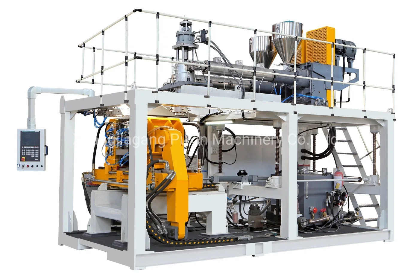 5L 10L 15L 20L Machine de moulage par soufflage pour la fabrication de bidons, bouteilles et barils en PE/PP/ABS/PC.