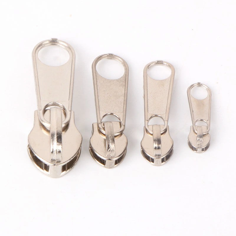 Pull Head Leather Goods Metal Zipper Head for Clothes Bag