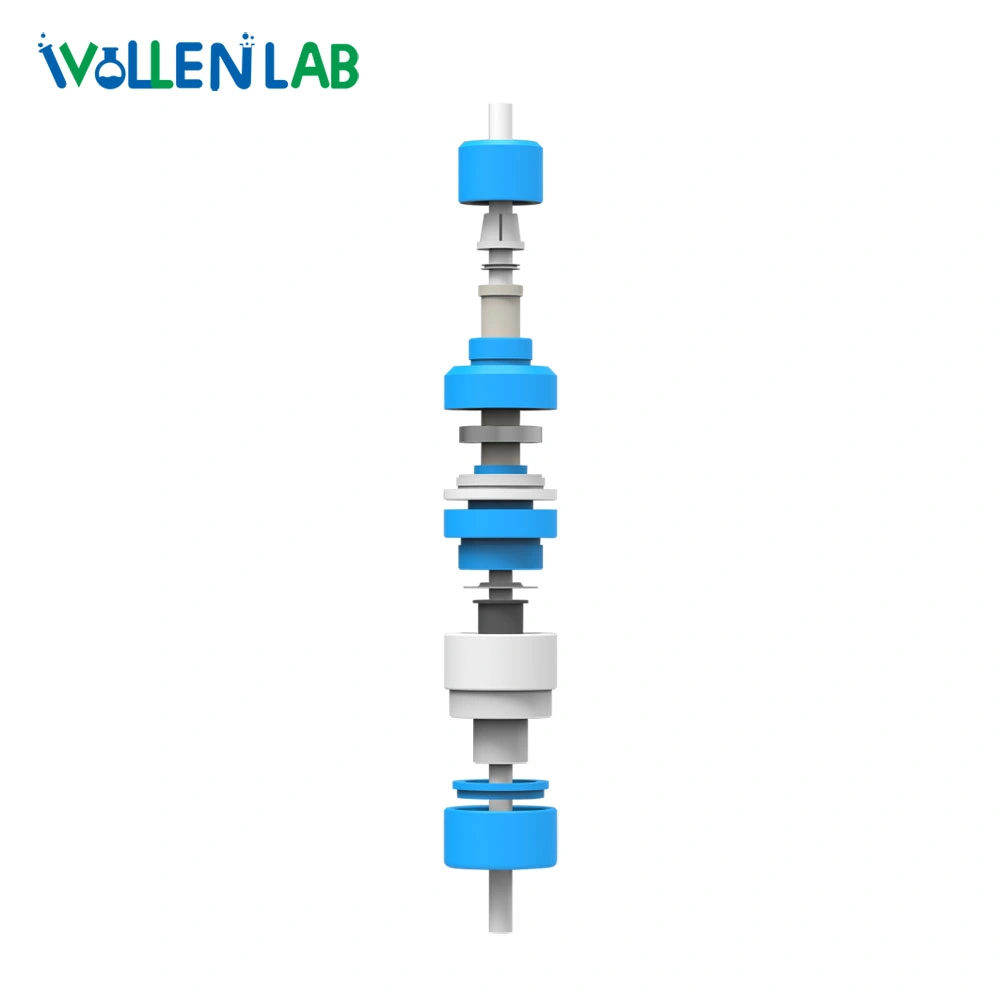 100L de destilación de vacío industrial a gran escala Doble Vidrio revestido Precio Kit de Reactor