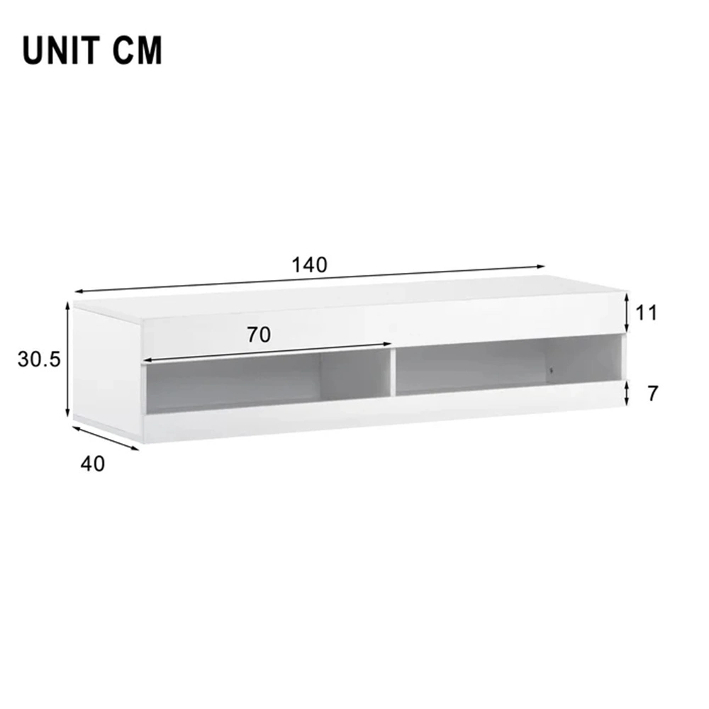 Wholesale/Supplier 2023 LED Wooden Floating Unit TV Stand Living Room Furniture