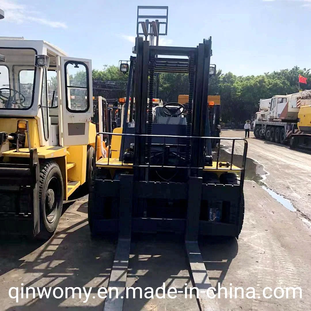 Used Japan Warehouse Lifting Machine Komatsu Fd80-8 Diesel Forklift Sale in China