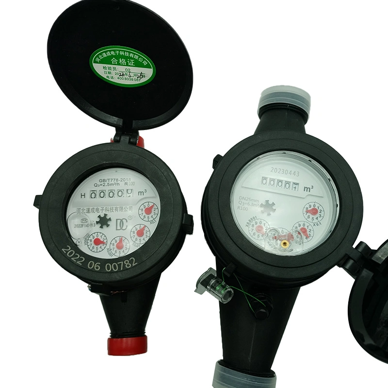 Plastic Water Meter with Coupling