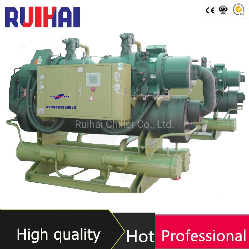 Industrial 200-3400kw Screw Compressor Air Conditioner Water Cooled Water Chiller Factory R407c R134A Cooling System Best Quality Made in China