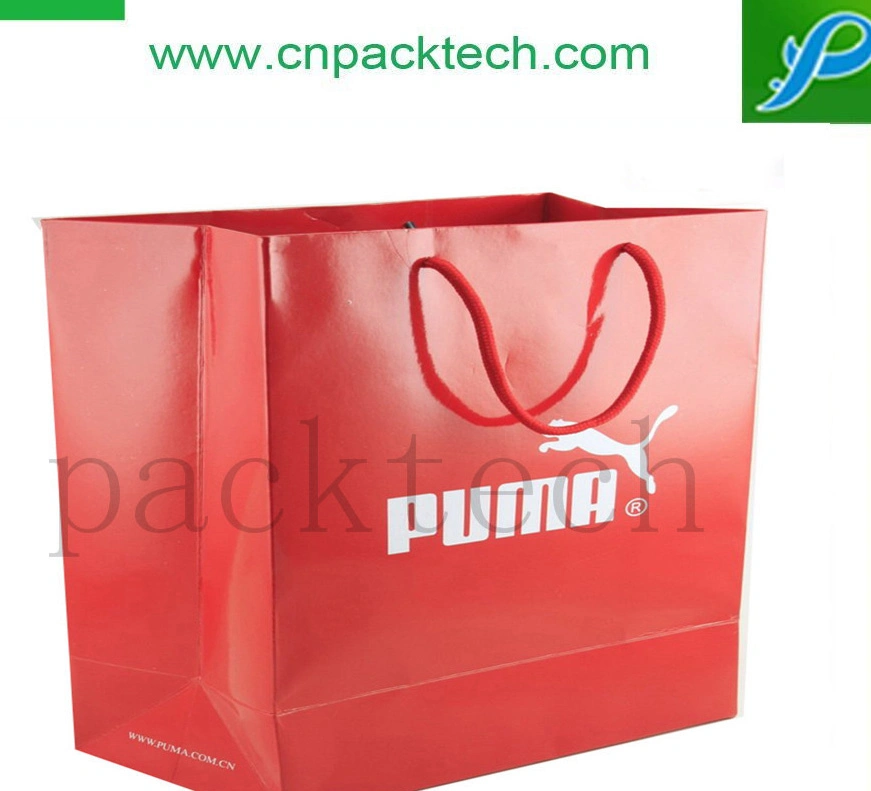 Beauty Fashion Factory Shopping Bag personalizado Hot Stamping