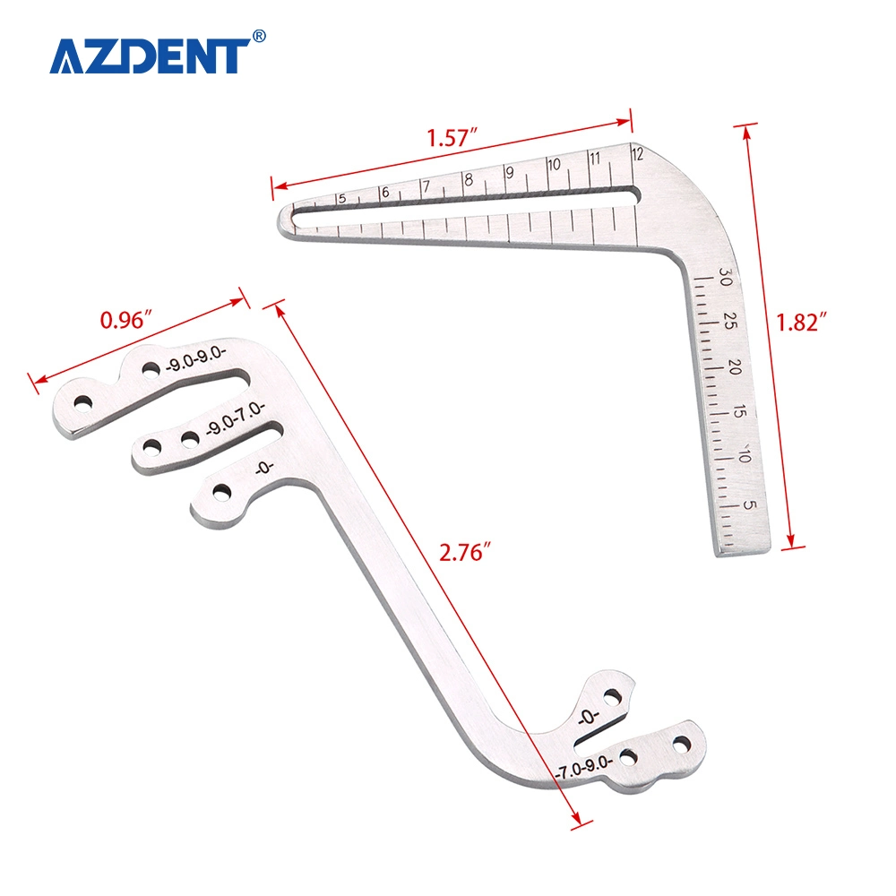Инструмент для установки направляющих для хирургического дрели для стоматологических имплантируемых инструментов/ инструмент для измерения зубьев Set (установить)