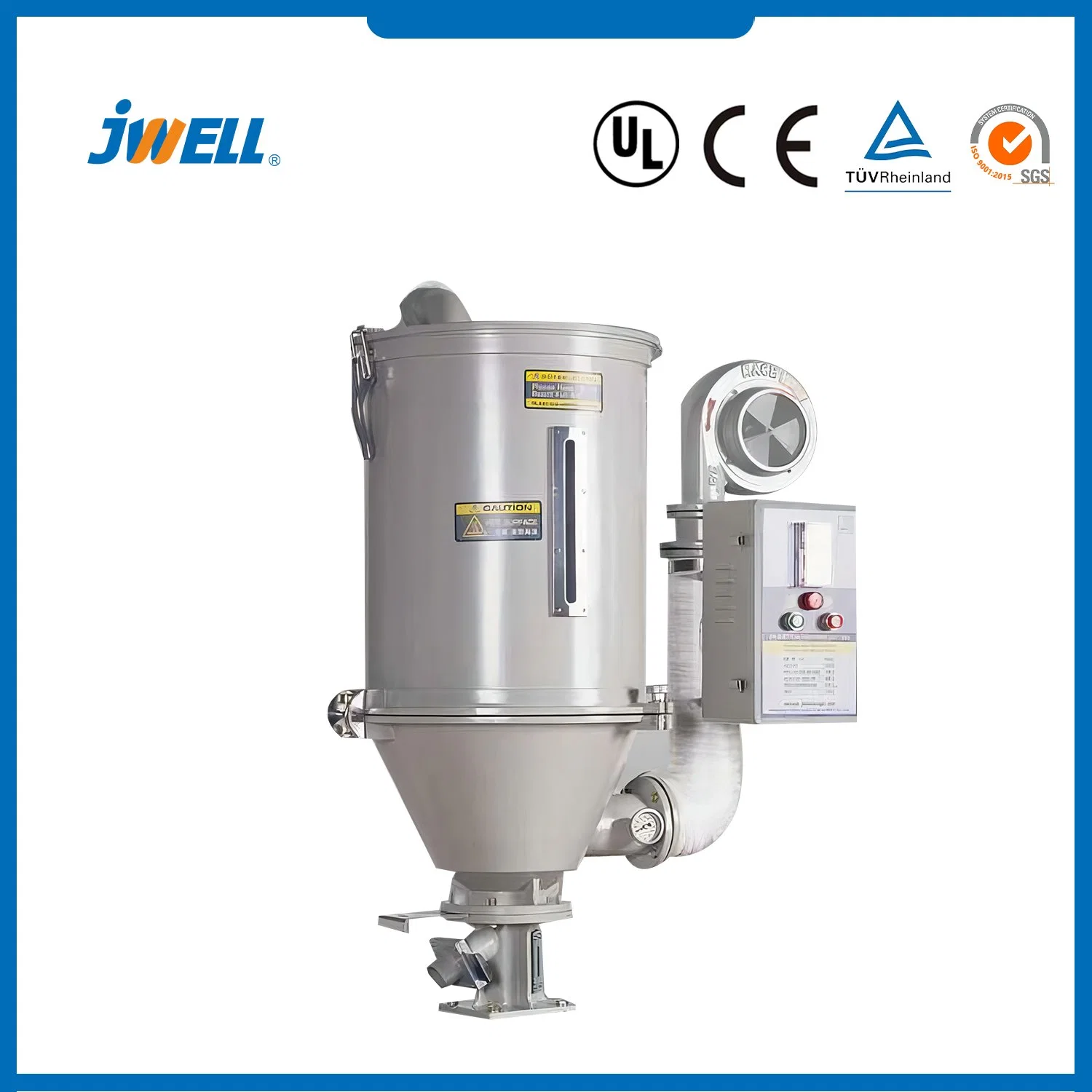 Jwell Machine Petroleum Powder Plastic Granulator and Powder Changing Machinery Manufacturing