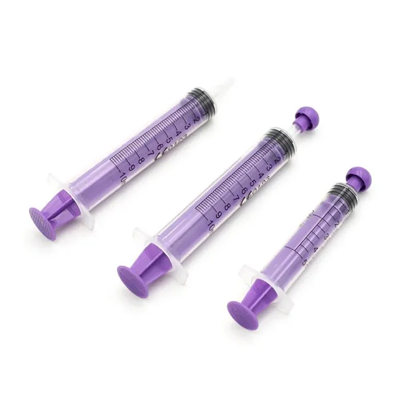 Factory Supply Medical Enfit Dispensing Syringe Disposable Oral Enteral Feeding Syringe CE ISO Certified