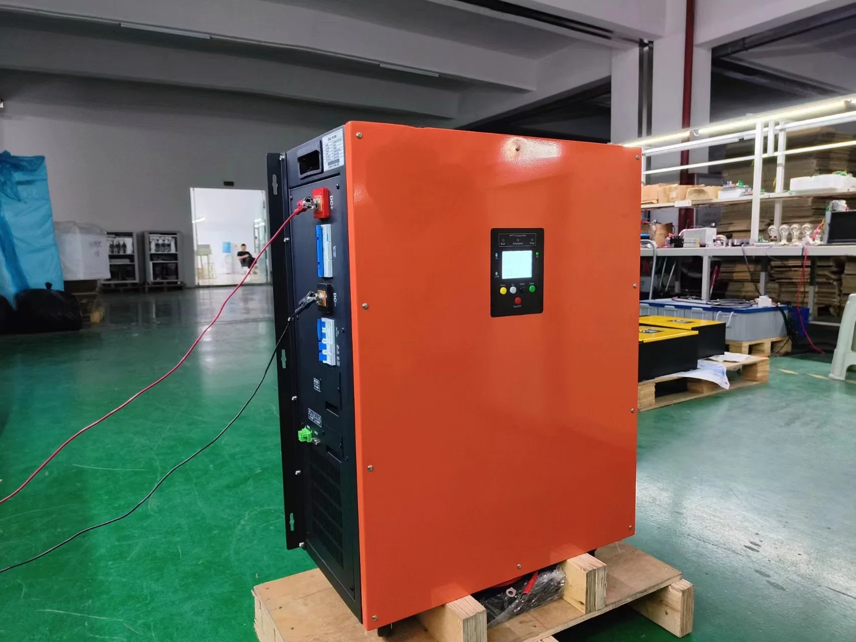 شحن محرك الديزل 96 VDC 10kw أحادي الطور لدعم المحول الكهروضوئي (PV) معكوس الطاقة الشمسية