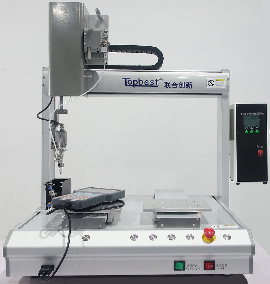 Desktop 4-Axis Robotic Selective Soldering Machine