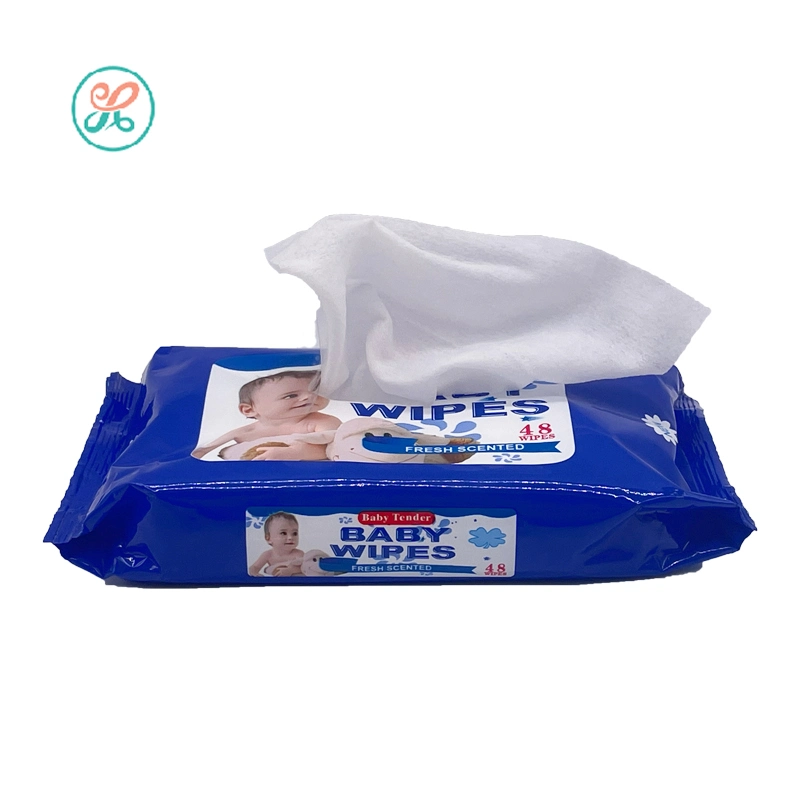 Baby Finger Wipe No Perfume Individual 99% Water Non Woven