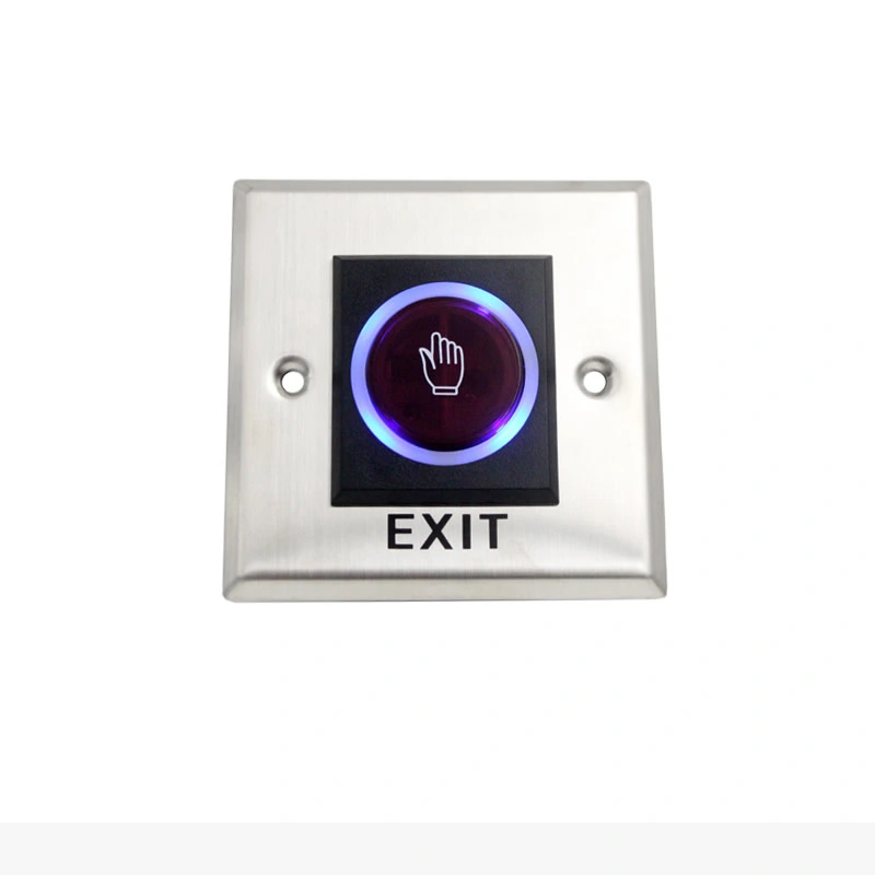 86 Type Auto Door IR Touch Free Exit Button Switch with LED