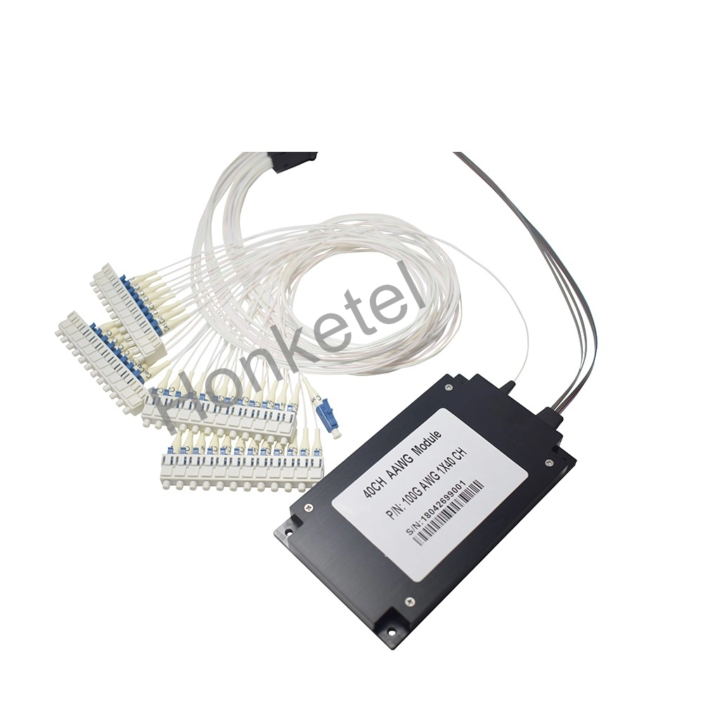 New Arrival DWDM Mux/Demux Athermal AWG Module 40 Channel Aawg