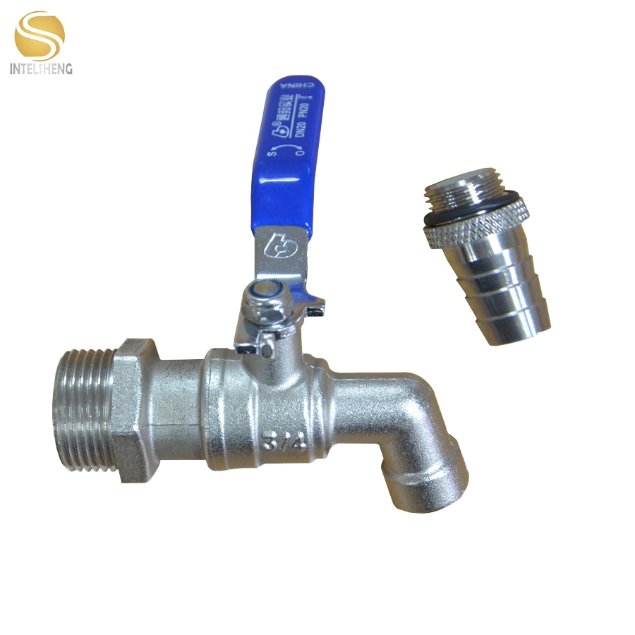 Pn16 Brass Chromed Bib Cock Ball Valve