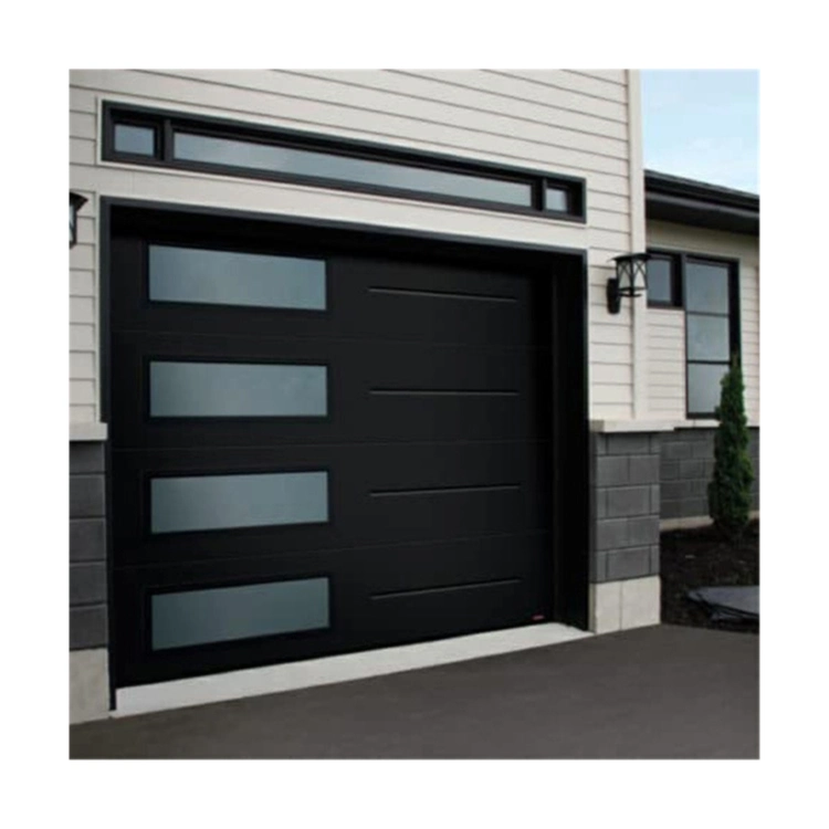 Orient Antique Style 16X8 Flap Sliding Garage Door High quality/High cost performance  Wooden American Garage Doors Solid Wood Residential Metal Garage Door