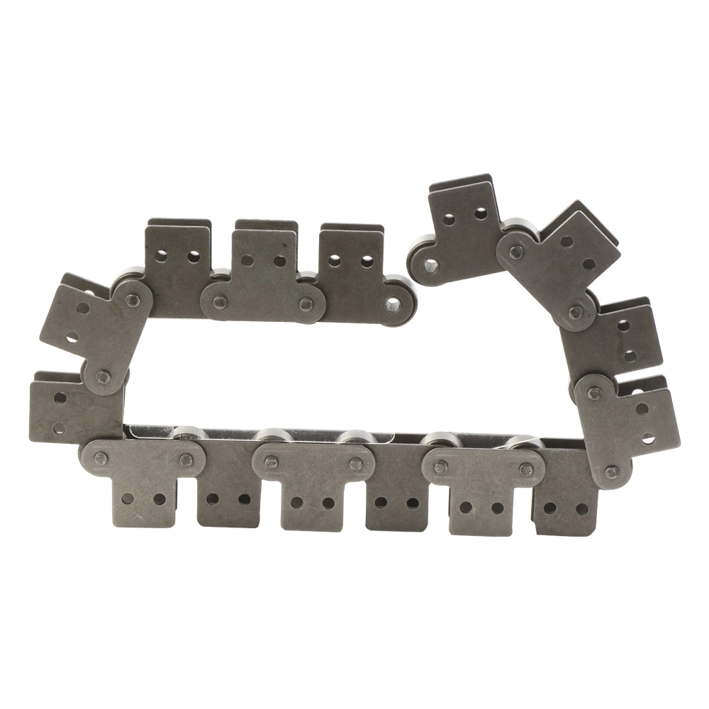 Internationally recognized industrial roller chain with straight side plate