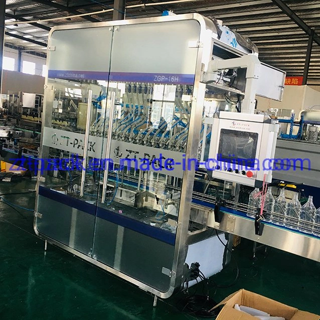 Automatic 1 Litre Bottle with 16 Head Liquid Filling Machine Supplier Factory Plastic Bottle Liquid Filling Machine