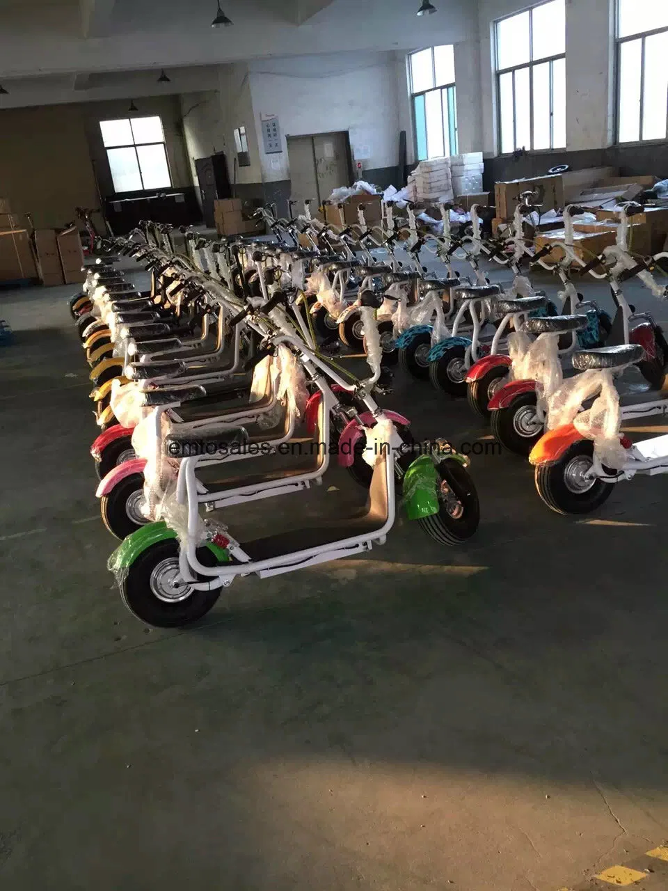 2016 La moda de Citycoco Scooter eléctrico de 2 ruedas, Adulto motocicleta eléctrica