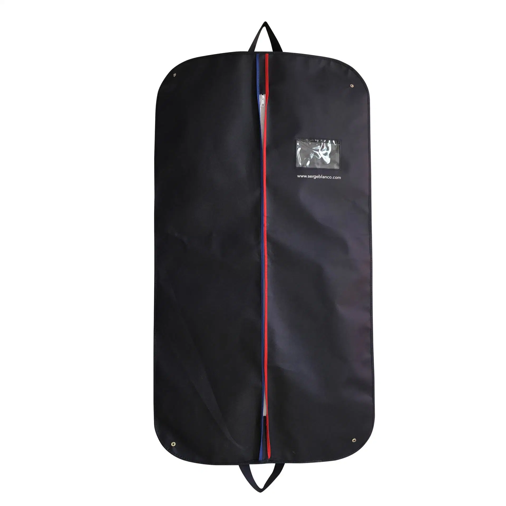 Customized Non-Woven Garment Cover Suit Bags for Dress Cover (FLS-8874)