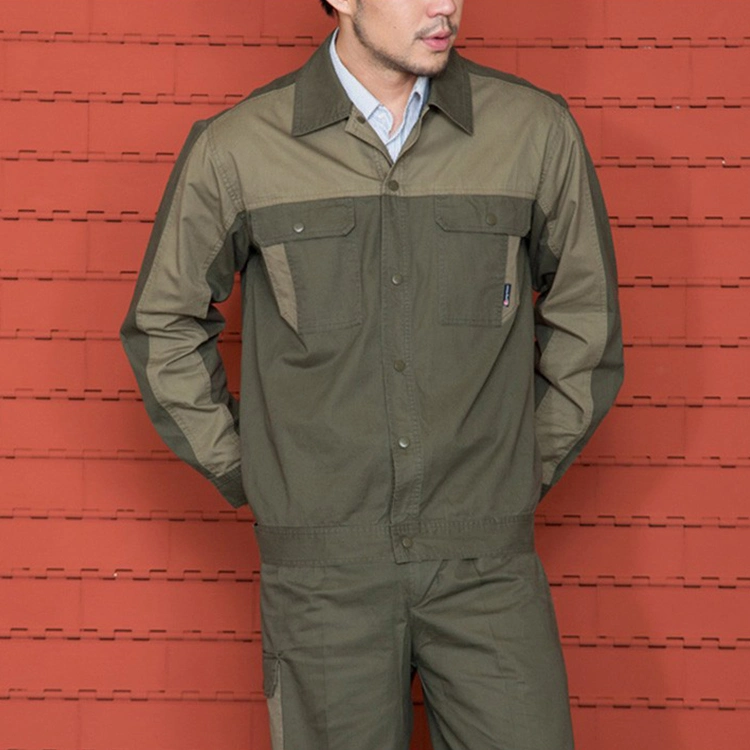 Vestuário de algodão conjunto uniforme de vestuário masculino uniforme de Engenharia