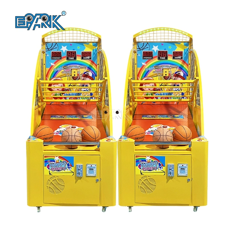 Amusement Center Children Basketball Machine Coin Operate Kids Basketball Machine