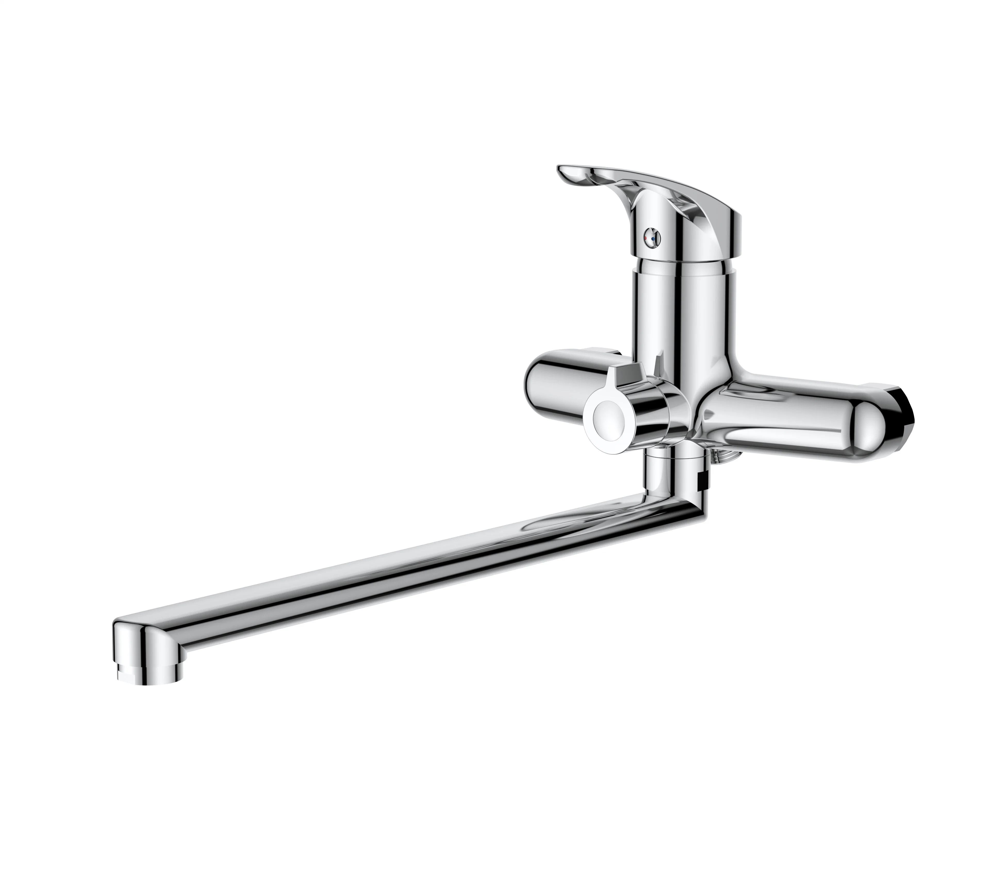 Chrome Plating Single Handle Plastic Bathtub Faucet ABS Tap Jj-82231