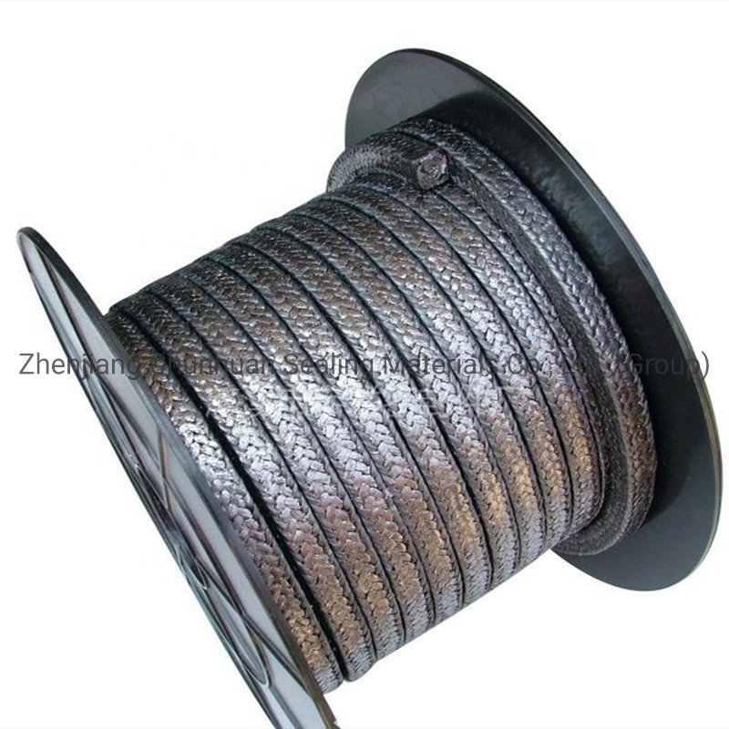 High quality/High cost performance  PTFE/Kevlar/Carbonized Fiber/Aramid Braided Packing for Pump or Valve Stem