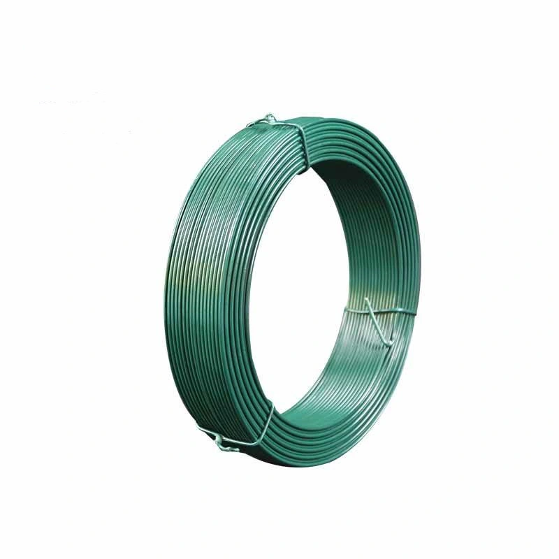 Hot Sale Plastic Coated 0.5~50kg Coil Weight Garden Wire PVC Coated Iron Wire