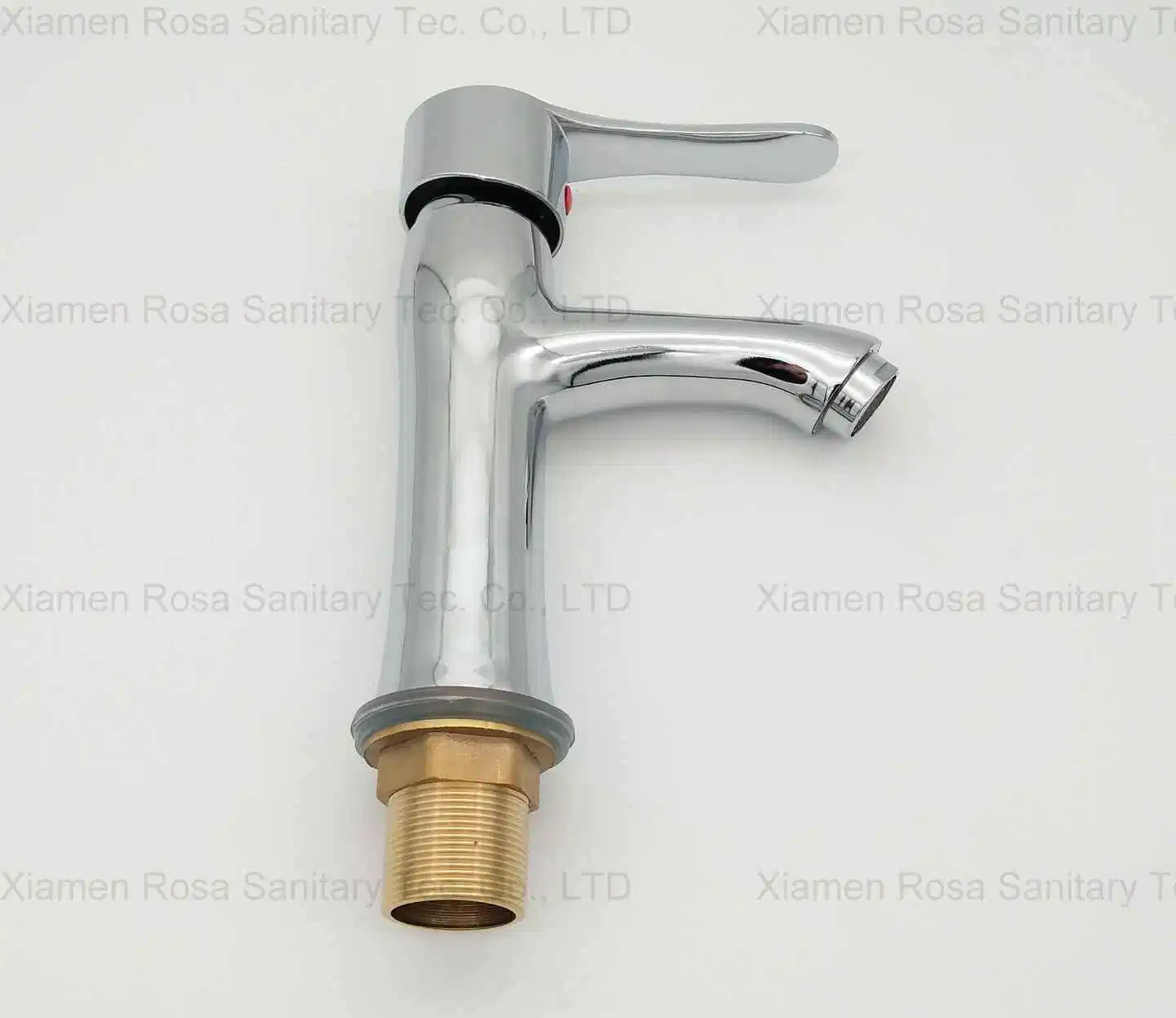 Sanitary Ware Low Cost Economic Basin Faucet Water Mixer Cold and Hot Water for Middle East Asia Especially for India Market, Low Price with Full Set Parts