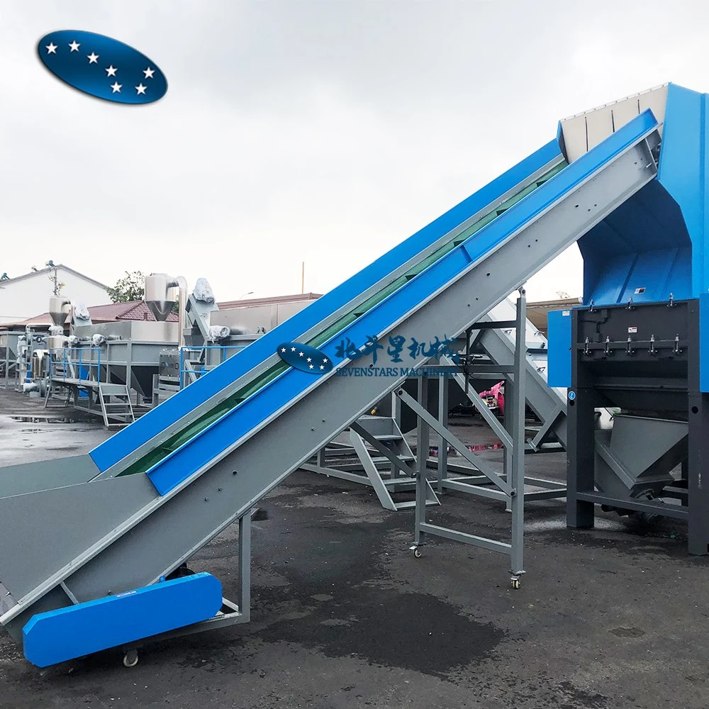 HDPE-Fässer Flaschen Waschmaschine HDPE-Recycling-Maschine / PE PP Kunststoff-Palette Recycling-Maschine