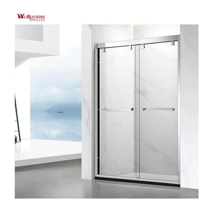 Shower Door Simple Bathroom Glass Screen Shower Door