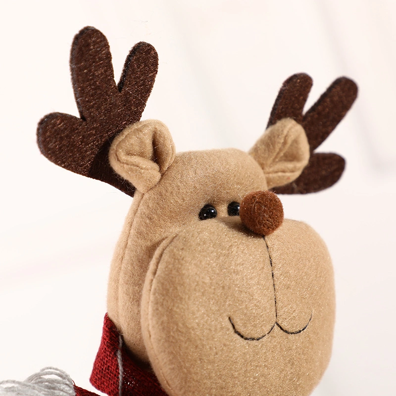 Moose Broche de cortina decorativas de navidad