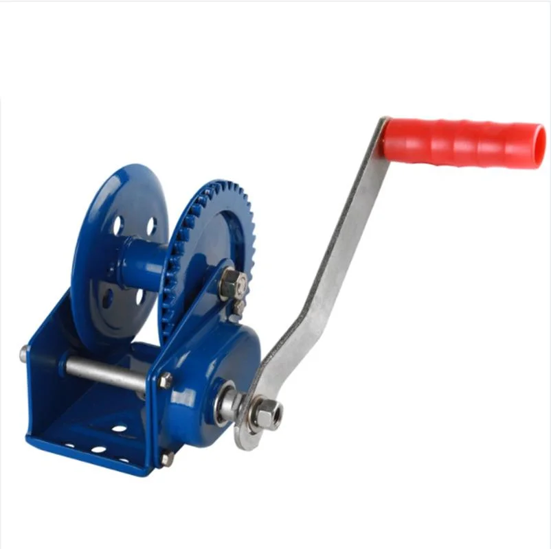 Auto Braking Hand Operating Winches 600 Lbs 3500lb Capacity