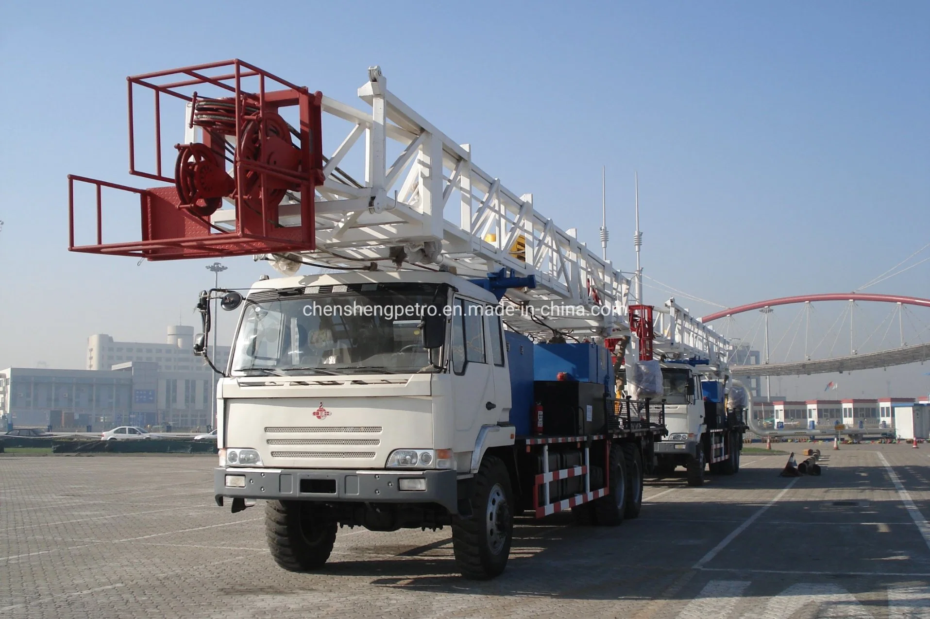 Completed Service API Xj150 Workover Rig Lifting Unit 30t/50t Truck Mounted Drilling Rig Zyt Petroleum Equipment Oil Rig