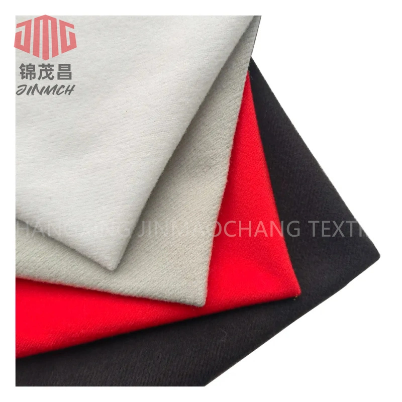 Warp Knitted 100% Polyester 150-190GSM 50d/75D Wrinkle Resistant Cotton Imitate Fabric Leather Base