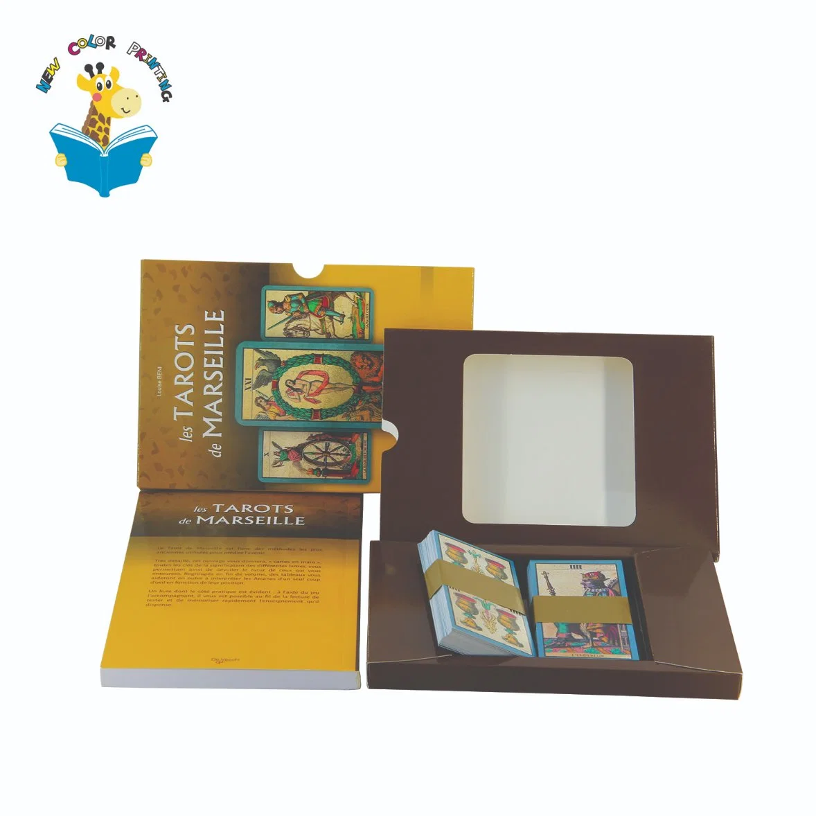 Softcover Book and Cards Box Set with Thumb