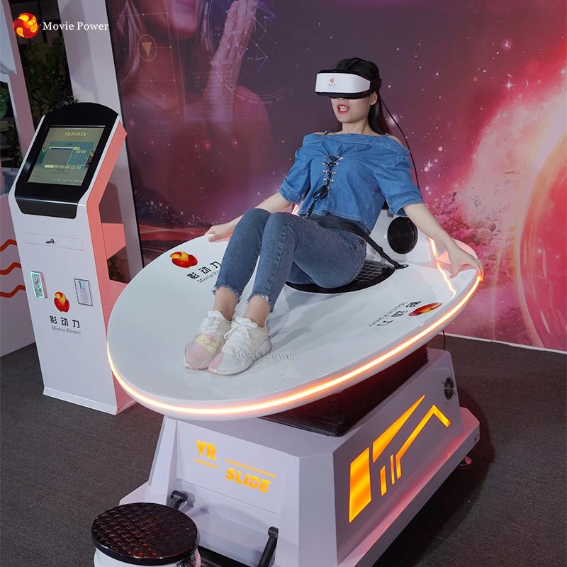 ملعب داخلي آلات ألعاب الواقع الافتراضي التفاعلية للأطفال 9 د لعبة كرة محاكي