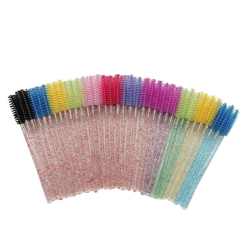 Disposable Crystal Rod Eyelash Brush Nylon Hair Makeup Brush