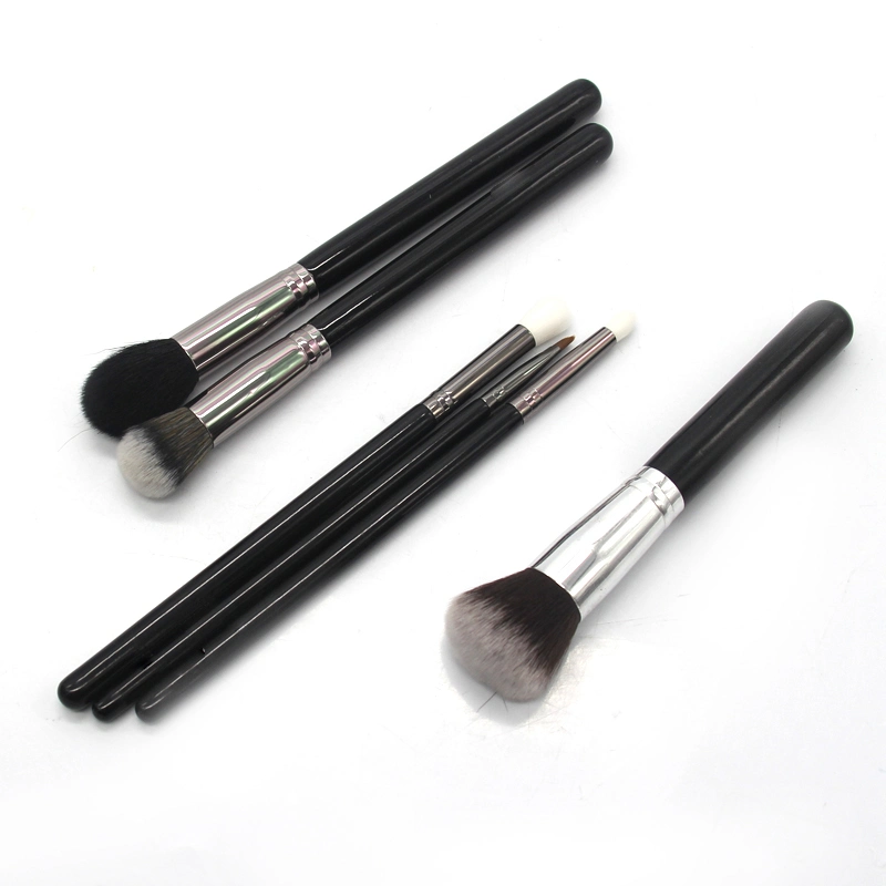 New 13 Black Makeup Brushes Blush Eye Brush Bright Black Handle Makeup Full Set of Beauty Tools in Stock