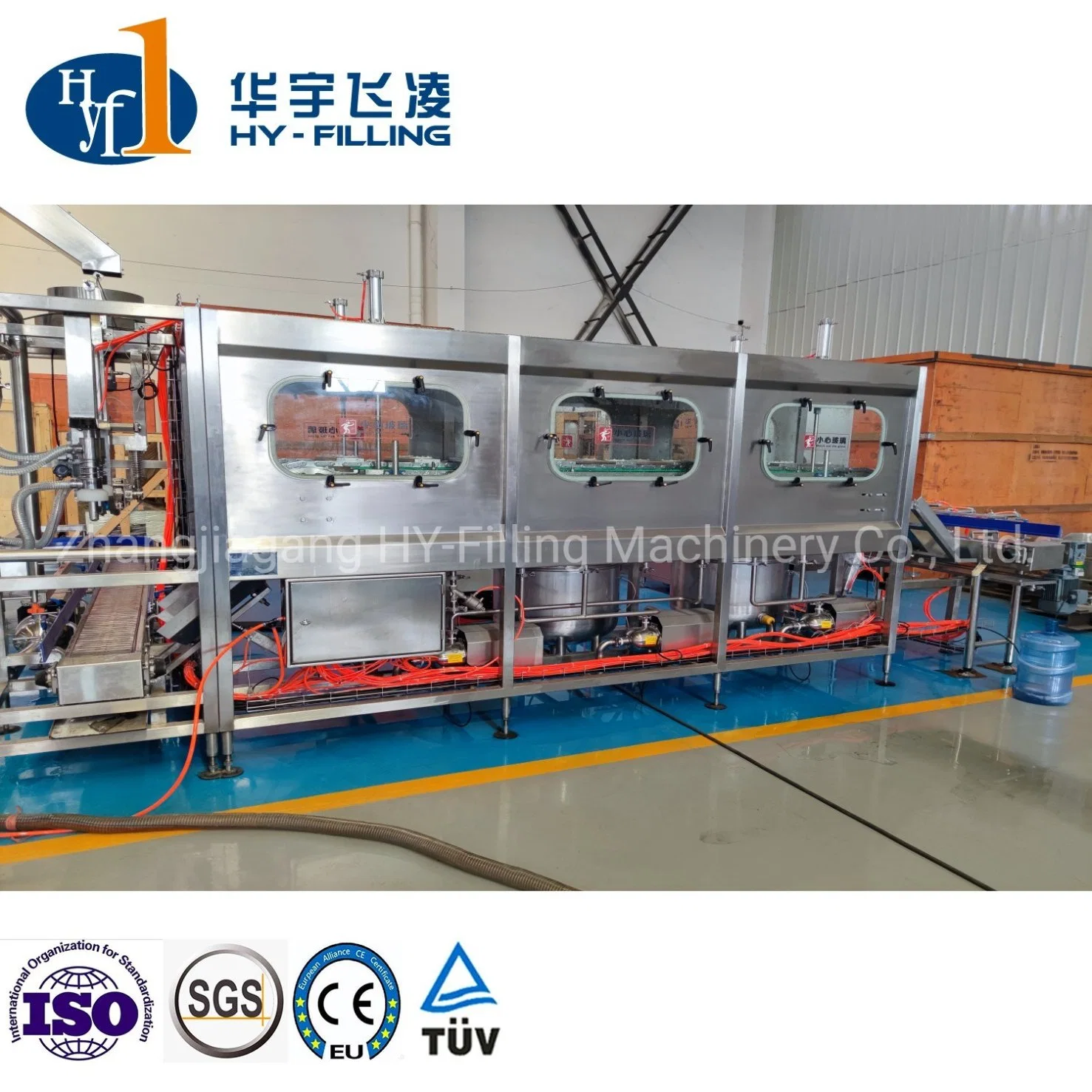 Automatic Bottle Beverage Line Bottling 5 Gallon Filling Machine Mineral/Pure/RO Water 5 Gallon Bucket Water Filling Machine