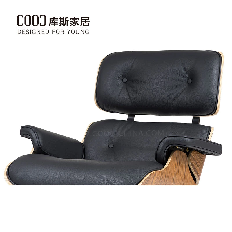 Replica Modern Leisure Office Luxury Single Chair Leather Midcentury Living Room Swivel Lounge Chair