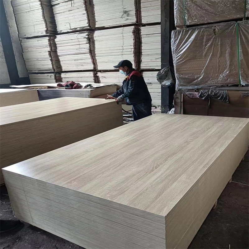 3mm 12mm 15mm 16mm 18mm Wood Grain Laminated Faced Melamine Marine Plywood